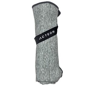 ACTEON Microfiber Towel Grey Quick Dry Gym Sport Travel Yoga Golf